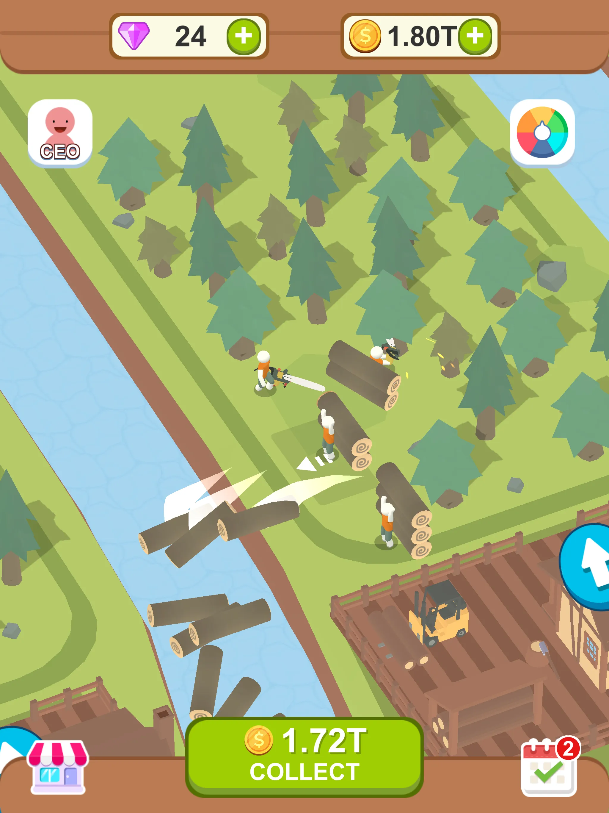 Aquatic Logging Factory | Indus Appstore | Screenshot