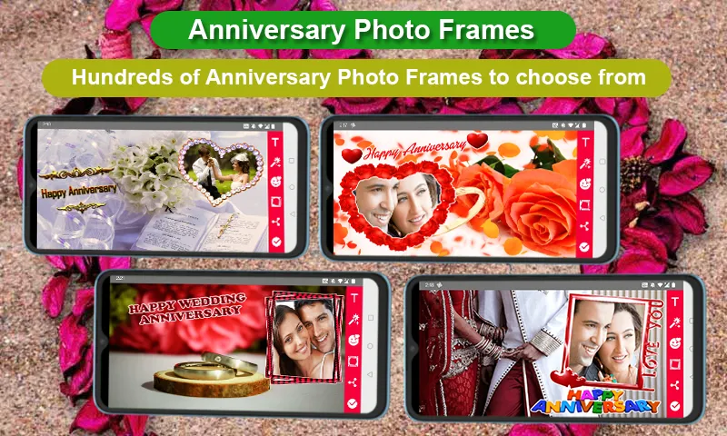 Wedding Anniversary Frames | Indus Appstore | Screenshot