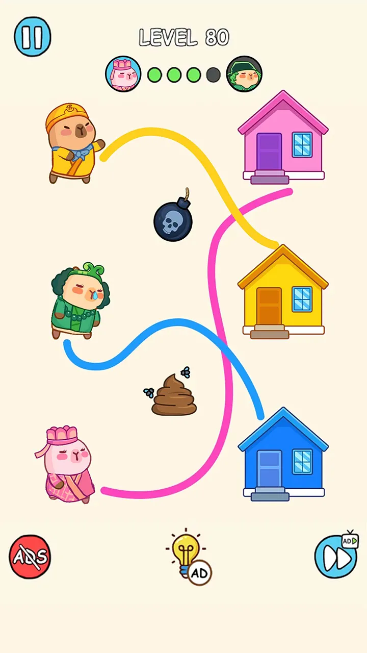 Capybara Rush: Draw To Home | Indus Appstore | Screenshot