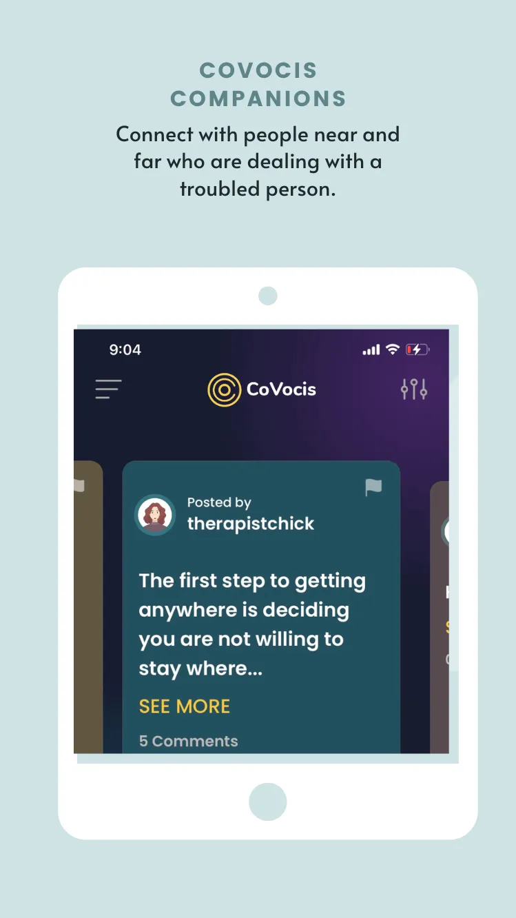 CoVocis - Connect Cope Care | Indus Appstore | Screenshot