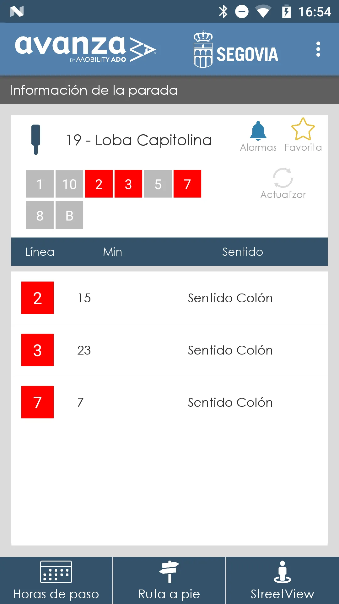 Autobuses Urbanos de Segovia | Indus Appstore | Screenshot