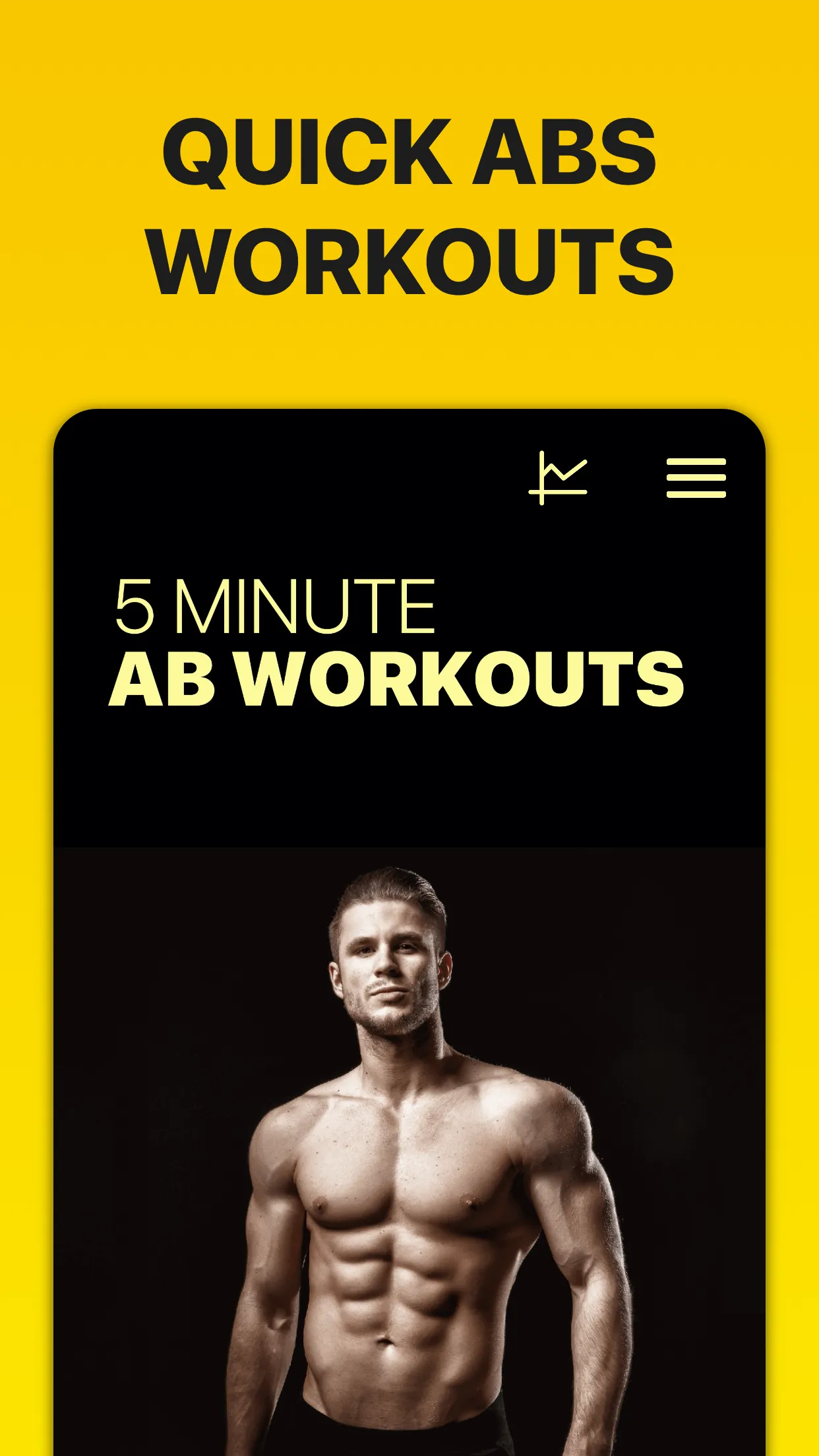 5 Minute Ab Workouts | Indus Appstore | Screenshot