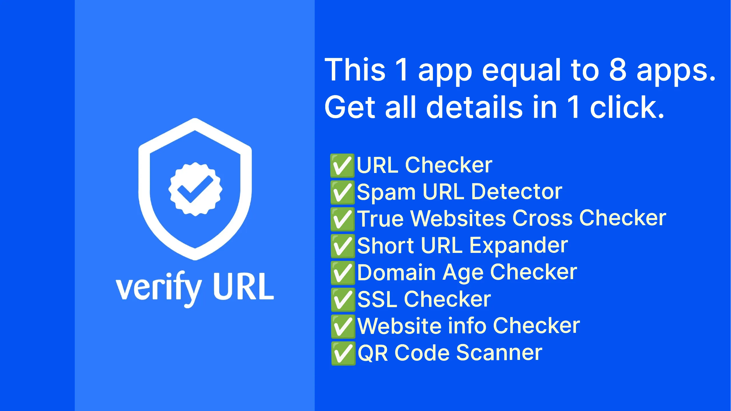 verify URL: Safe Link Checker | Indus Appstore | Screenshot