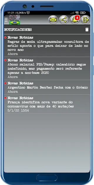 Jornais e Revistas do Brasil | Indus Appstore | Screenshot