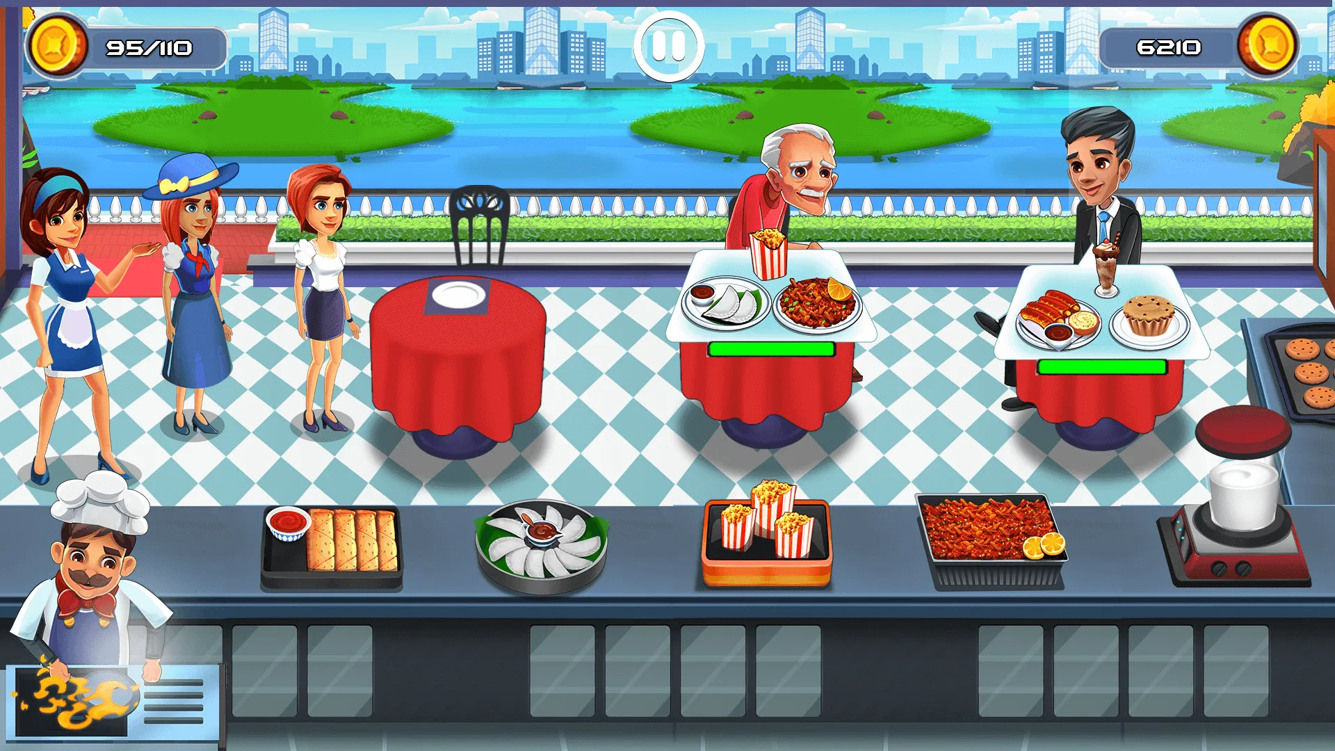 Cooking Cafe - Food Chef | Indus Appstore | Screenshot