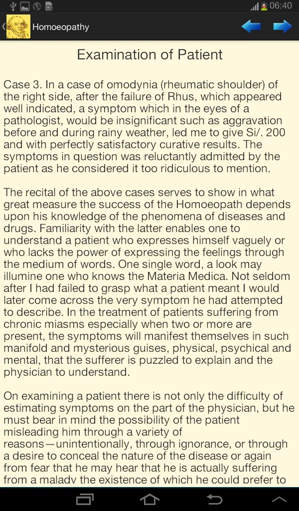 Homoeopathy | Indus Appstore | Screenshot