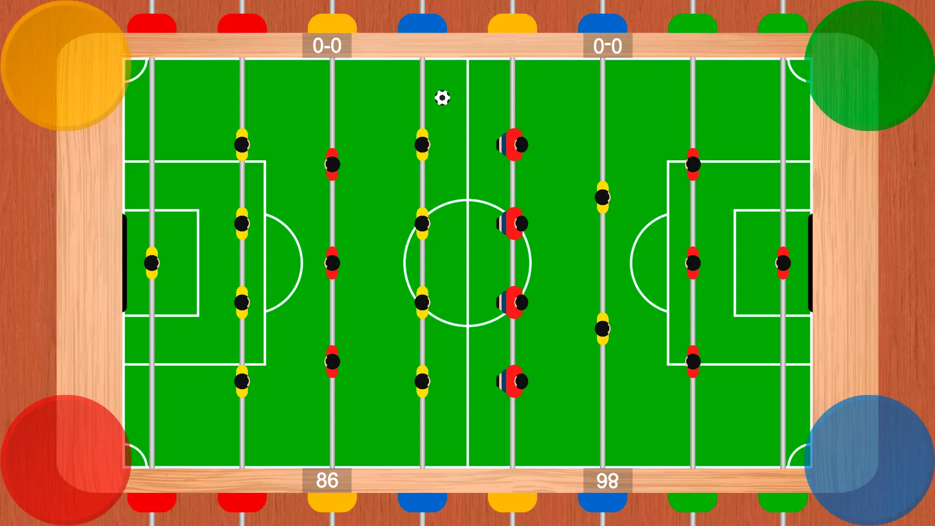 Foosball table soccer 1 2 3 4  | Indus Appstore | Screenshot