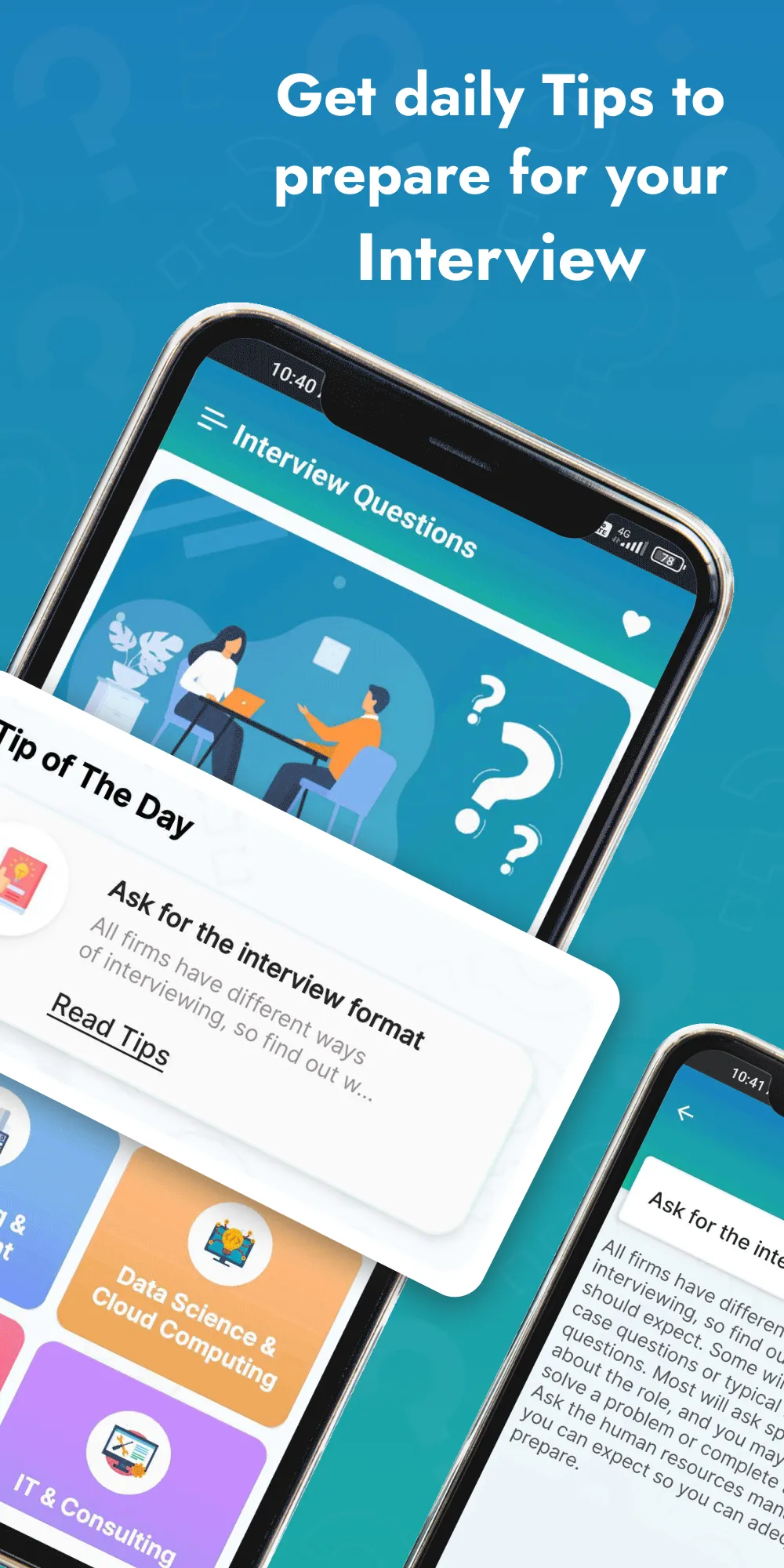 Job Interview Q&A | Indus Appstore | Screenshot