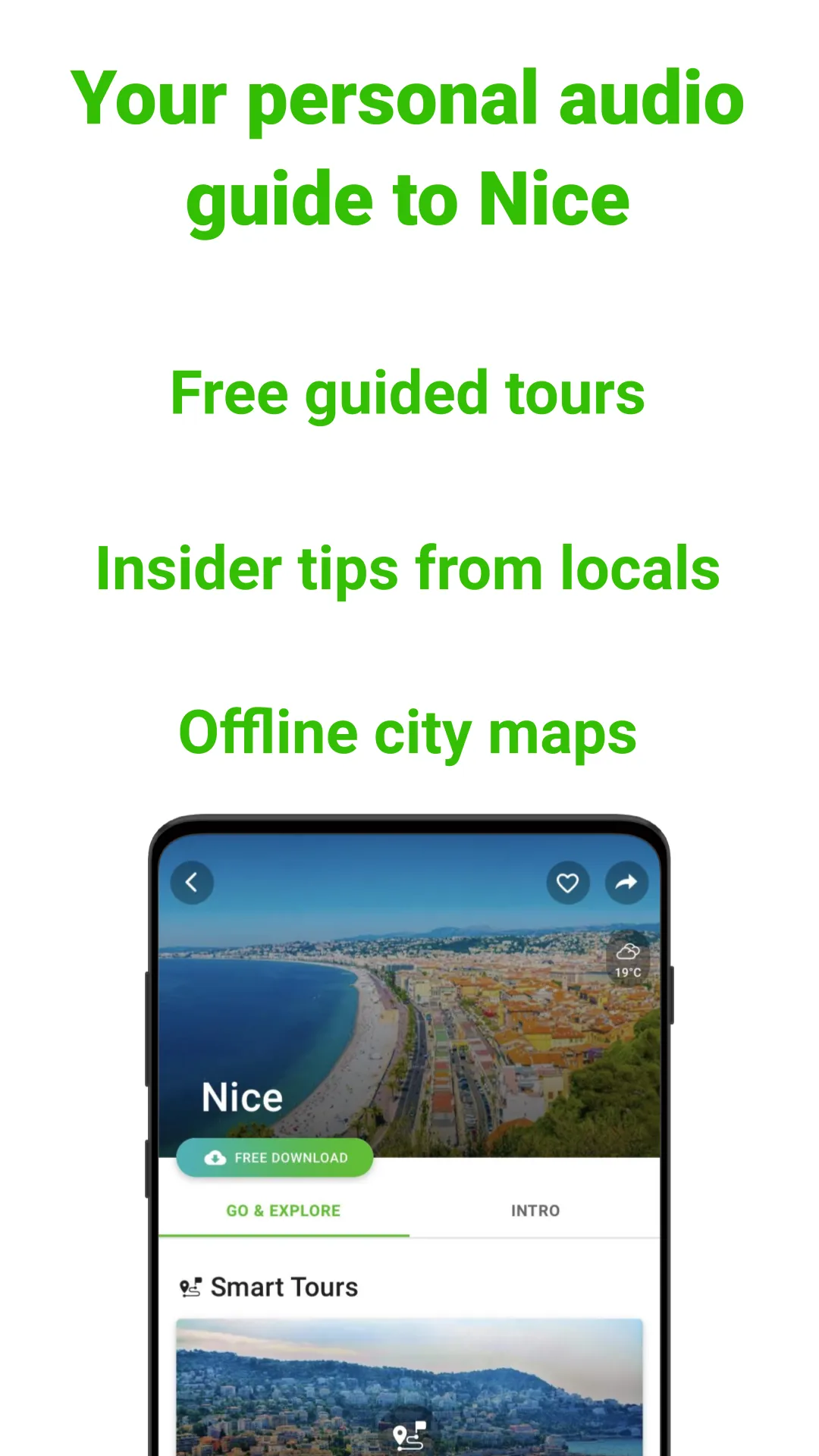 Nice Audio Guide by SmartGuide | Indus Appstore | Screenshot