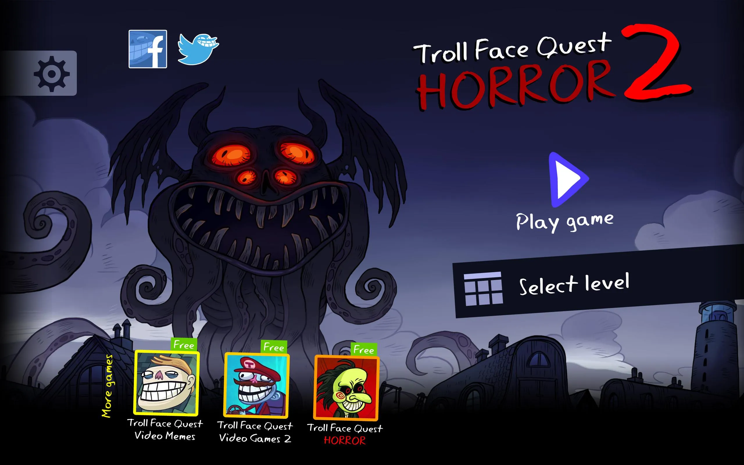 Troll Face Quest: Horror 2 | Indus Appstore | Screenshot