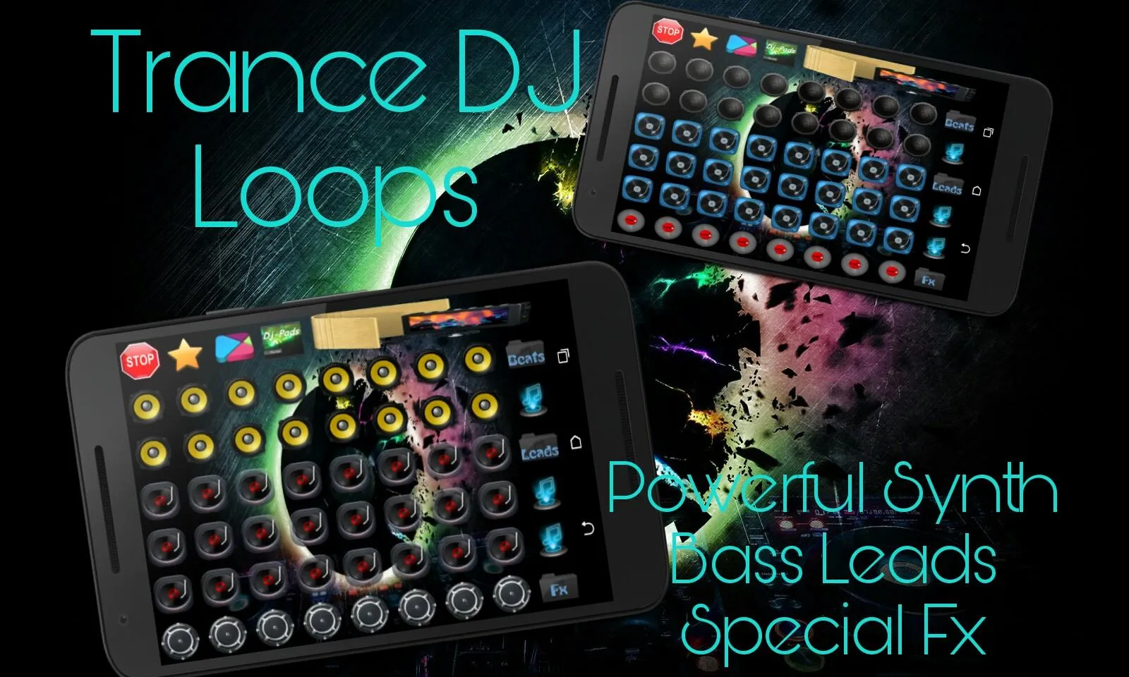 Electronic Trance Dj Pad Mixer | Indus Appstore | Screenshot