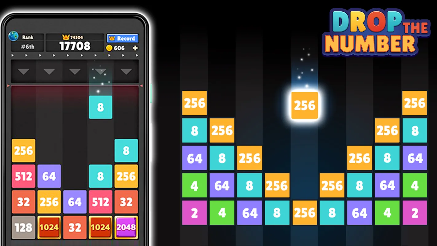 Drop The Number® : Merge Game | Indus Appstore | Screenshot