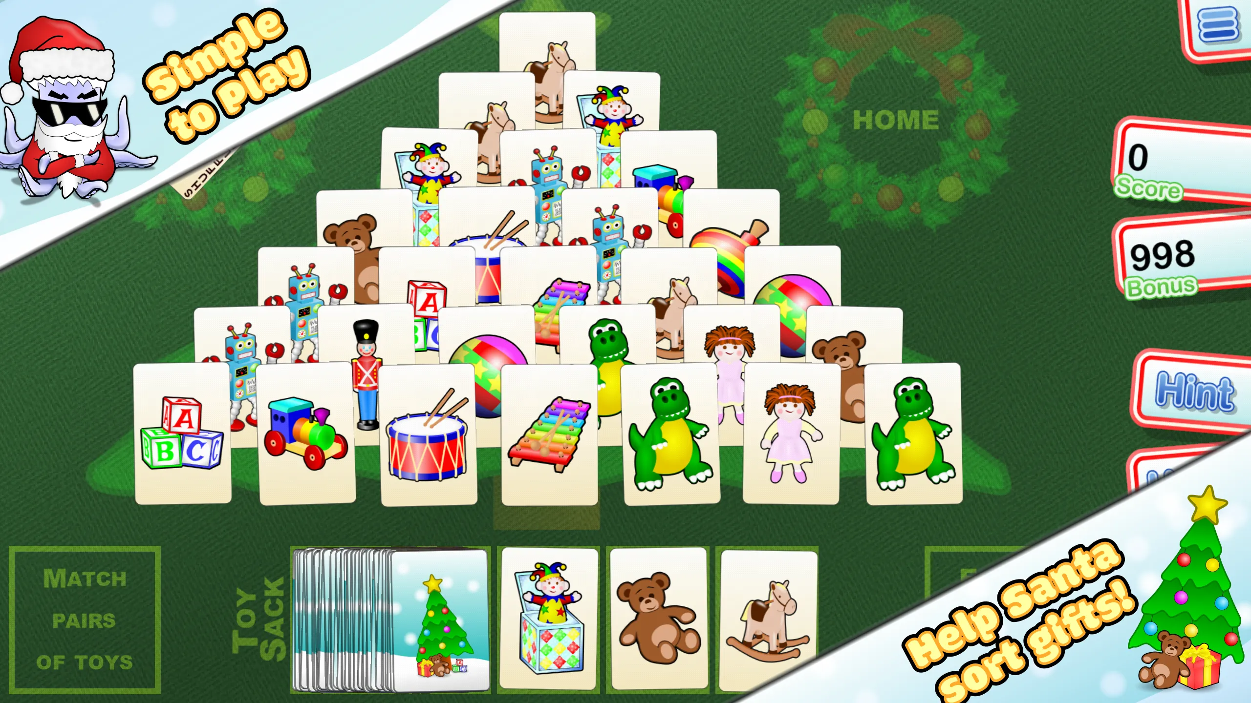 Christmas Tree Solitaire | Indus Appstore | Screenshot