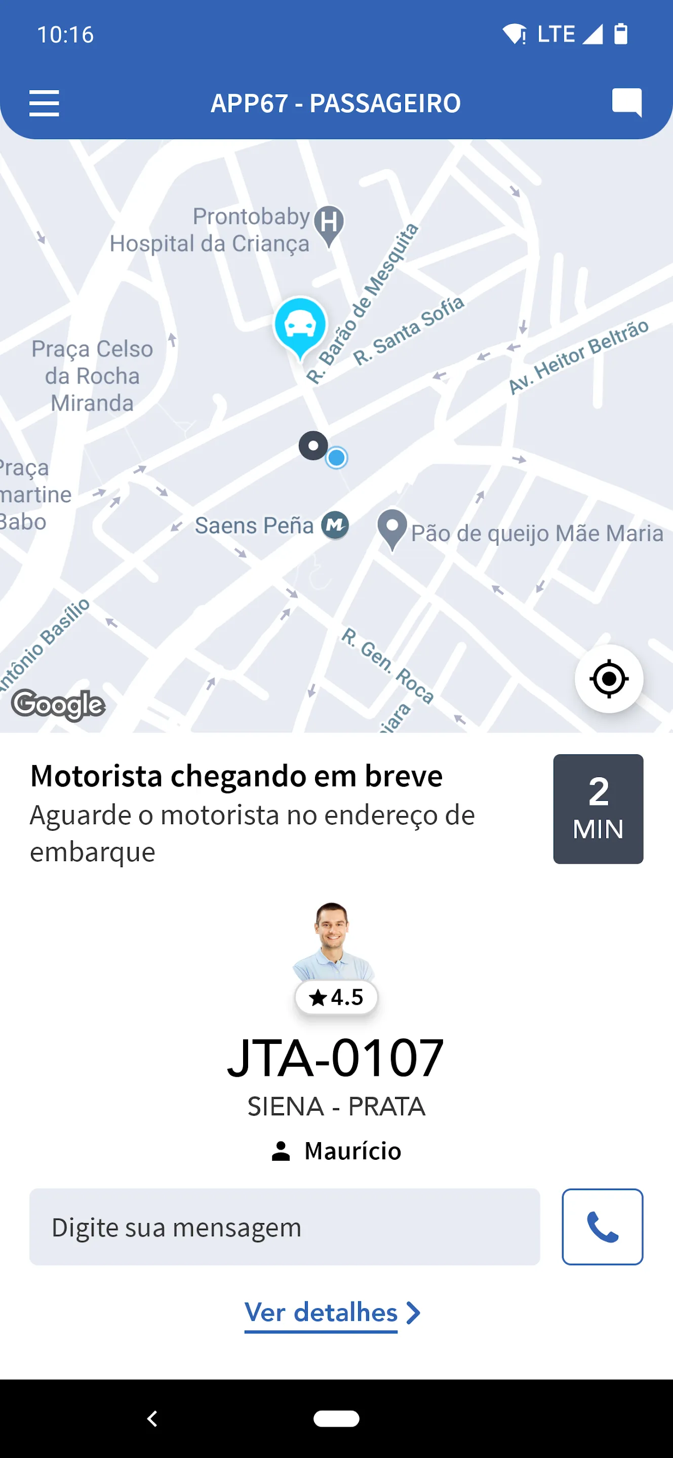 app67 - Passageiro | Indus Appstore | Screenshot