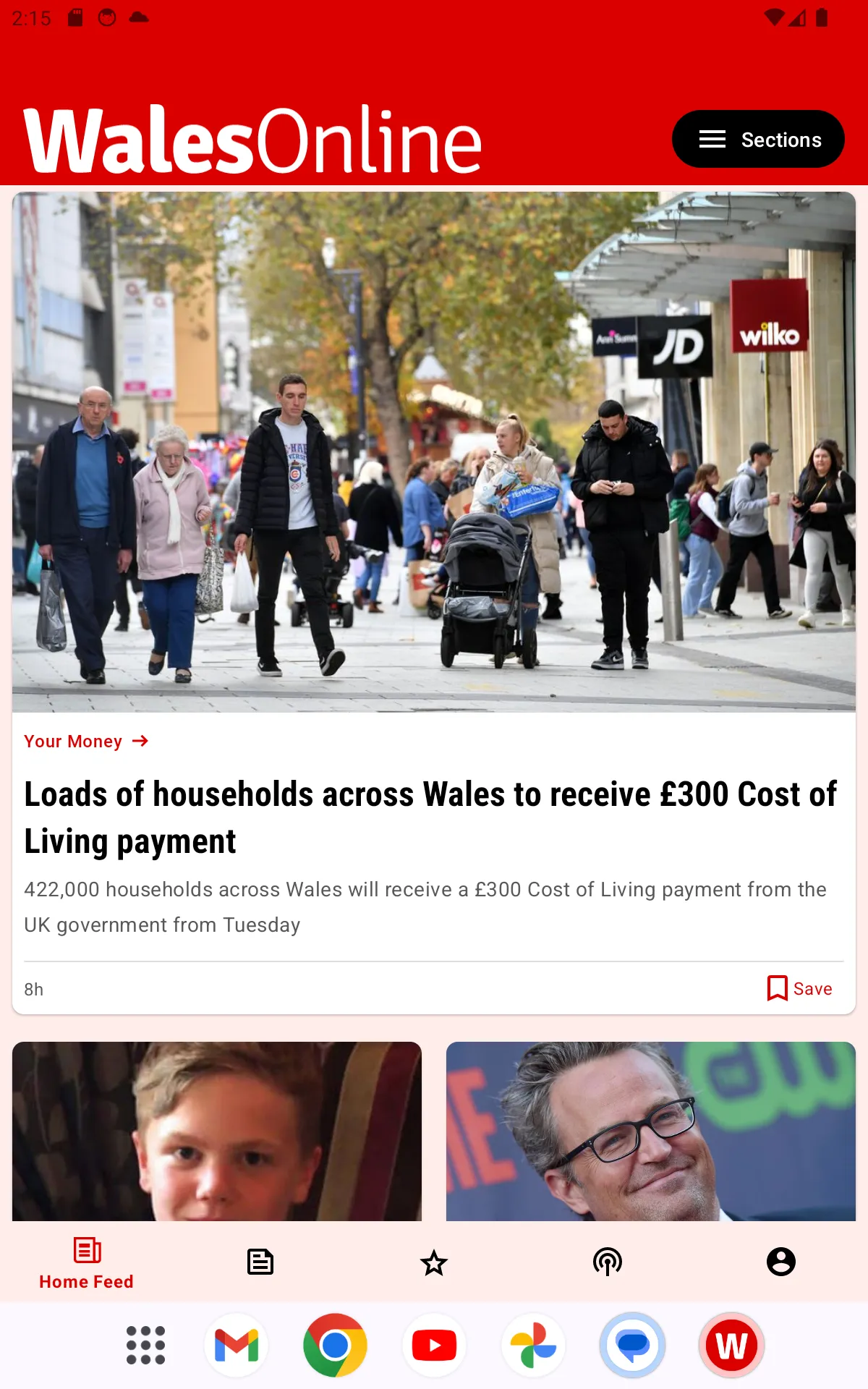 Wales Online | Indus Appstore | Screenshot