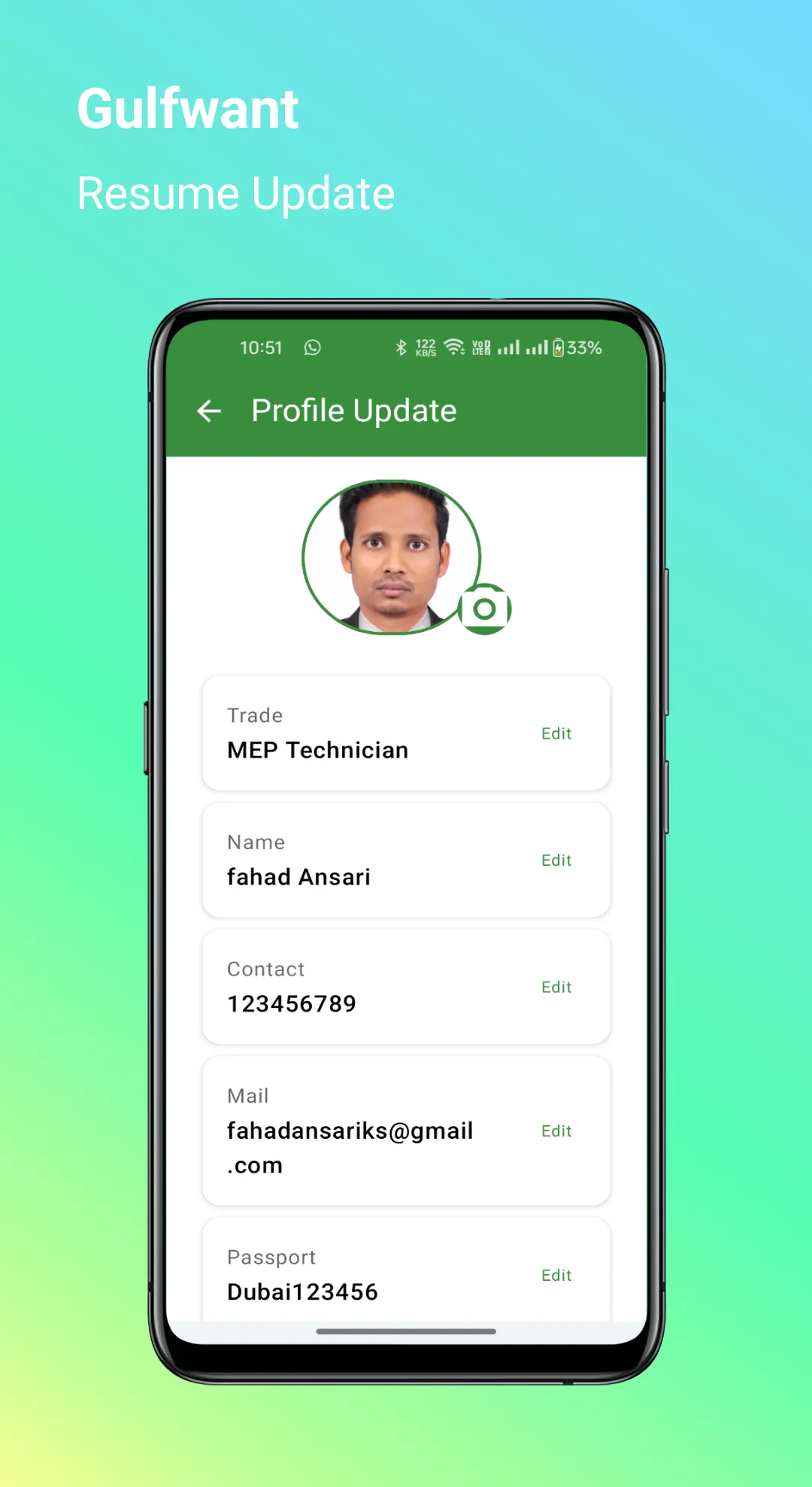 Gulfwant : For Gulf jobs | Indus Appstore | Screenshot