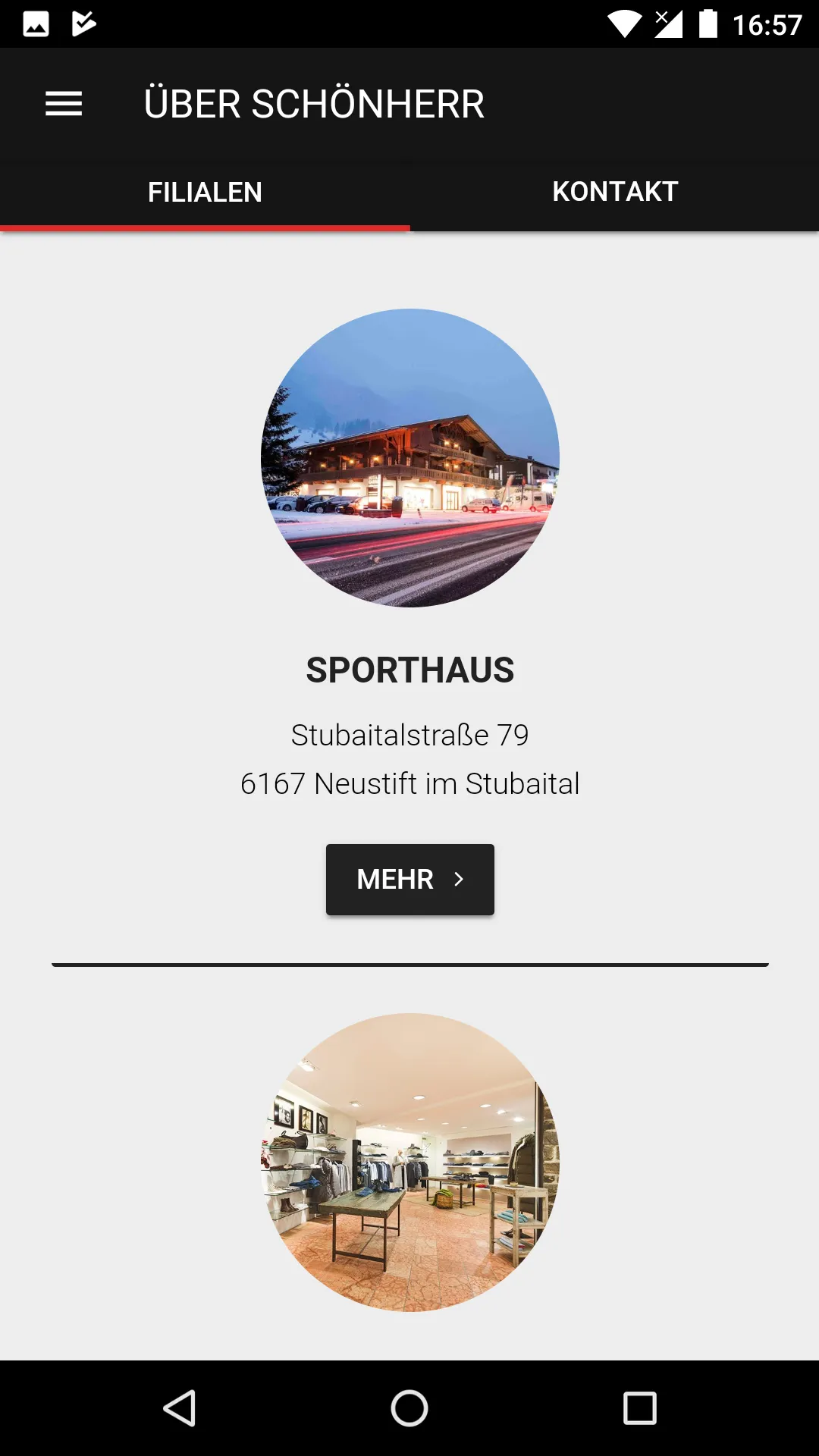 My Schönherr | Indus Appstore | Screenshot