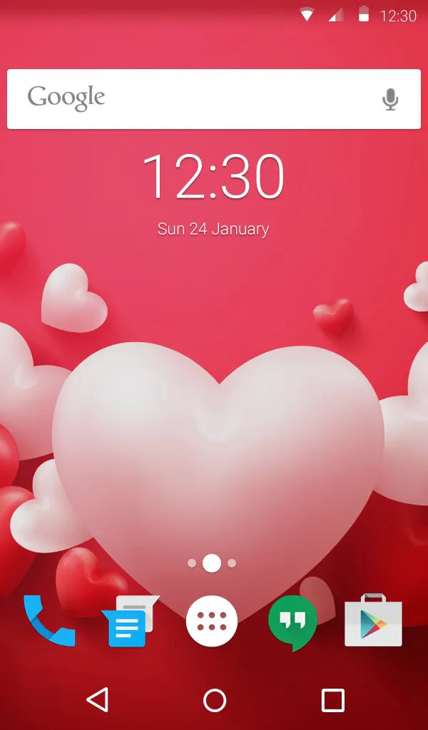 Love Keyboard + Live Wallpaper | Indus Appstore | Screenshot