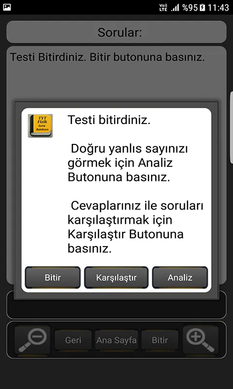 TYT ve AYT Fizik Soru Bankası | Indus Appstore | Screenshot