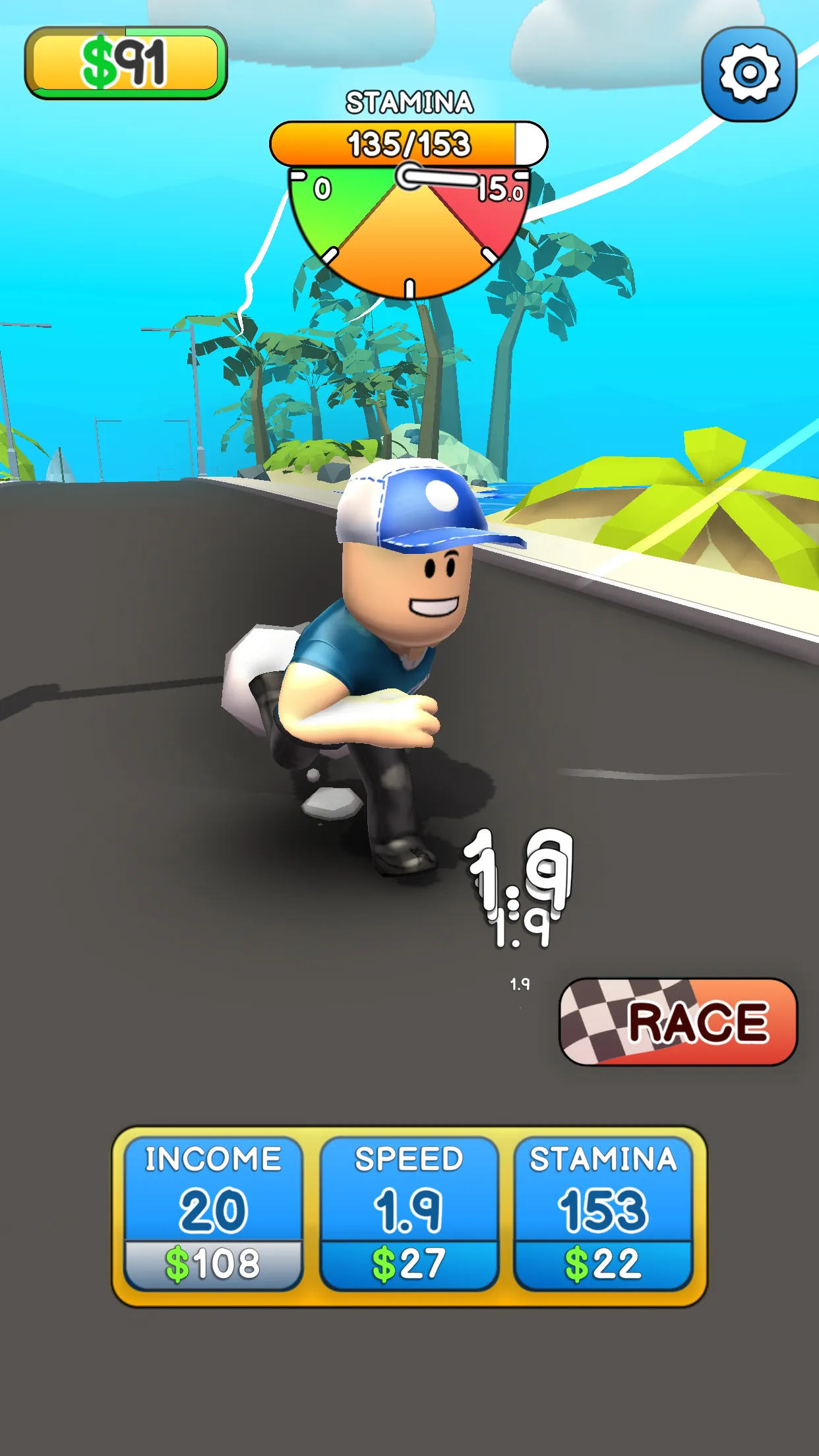 Race Clicker: Tap Tap Game | Indus Appstore | Screenshot