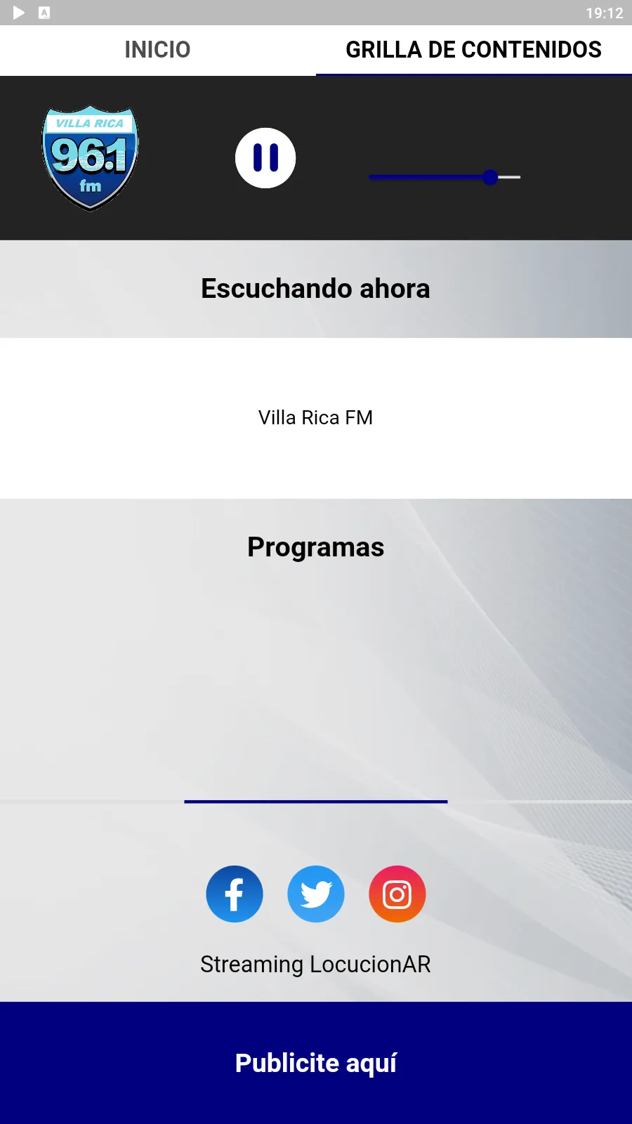 Radio Villa Rica FM | Indus Appstore | Screenshot