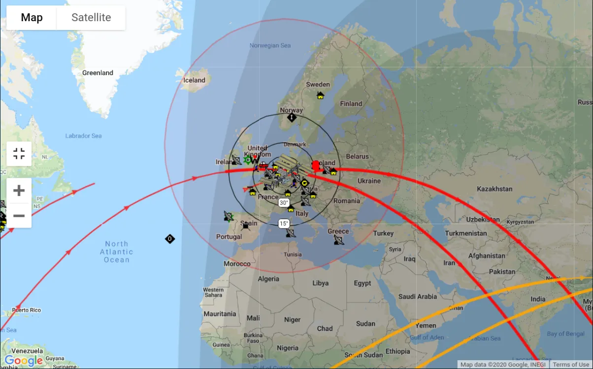 ISS Tracker Live Position | Indus Appstore | Screenshot