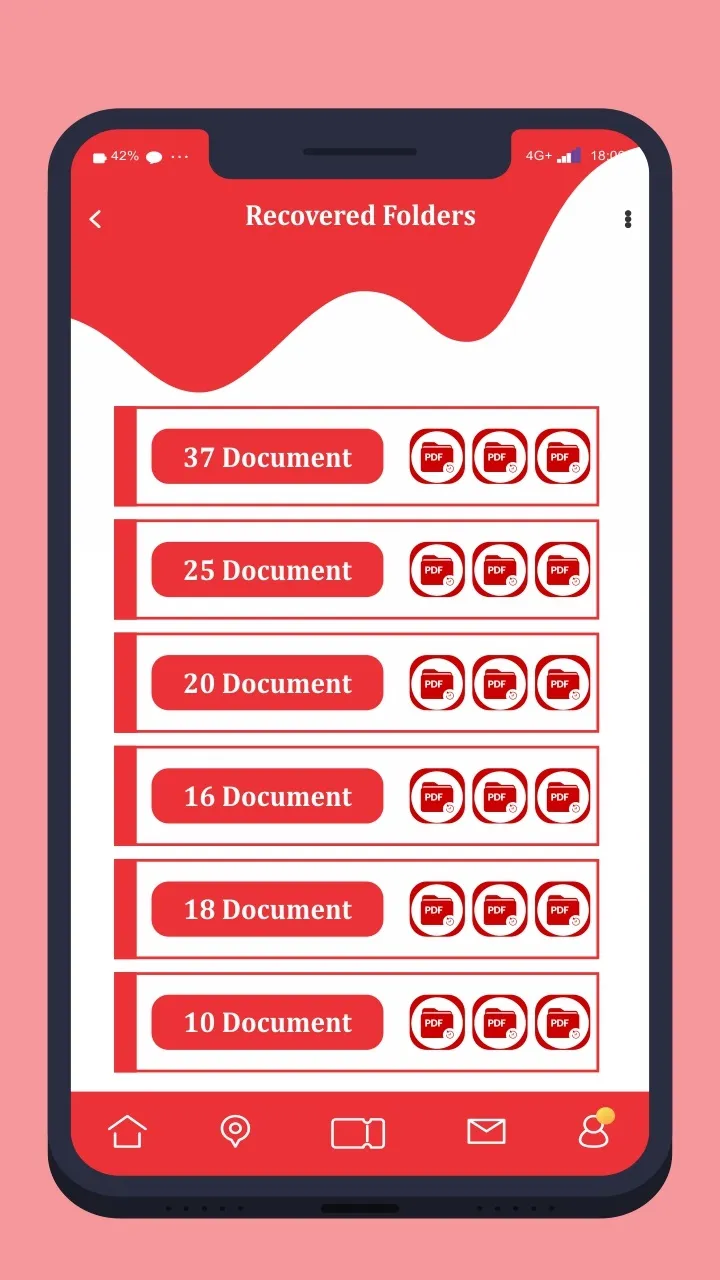 Document recovery App | Indus Appstore | Screenshot