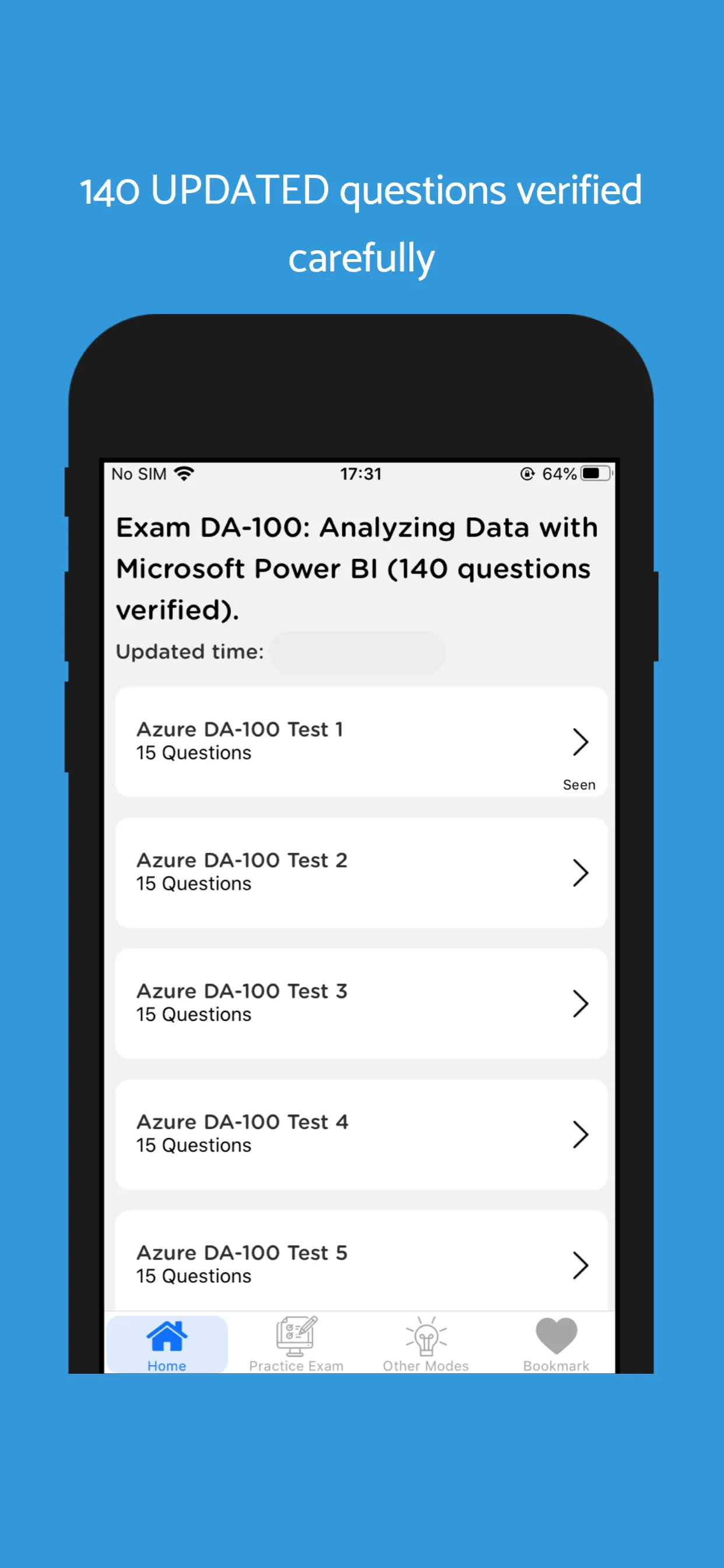 Exam DA-100: Analyze Power BI | Indus Appstore | Screenshot