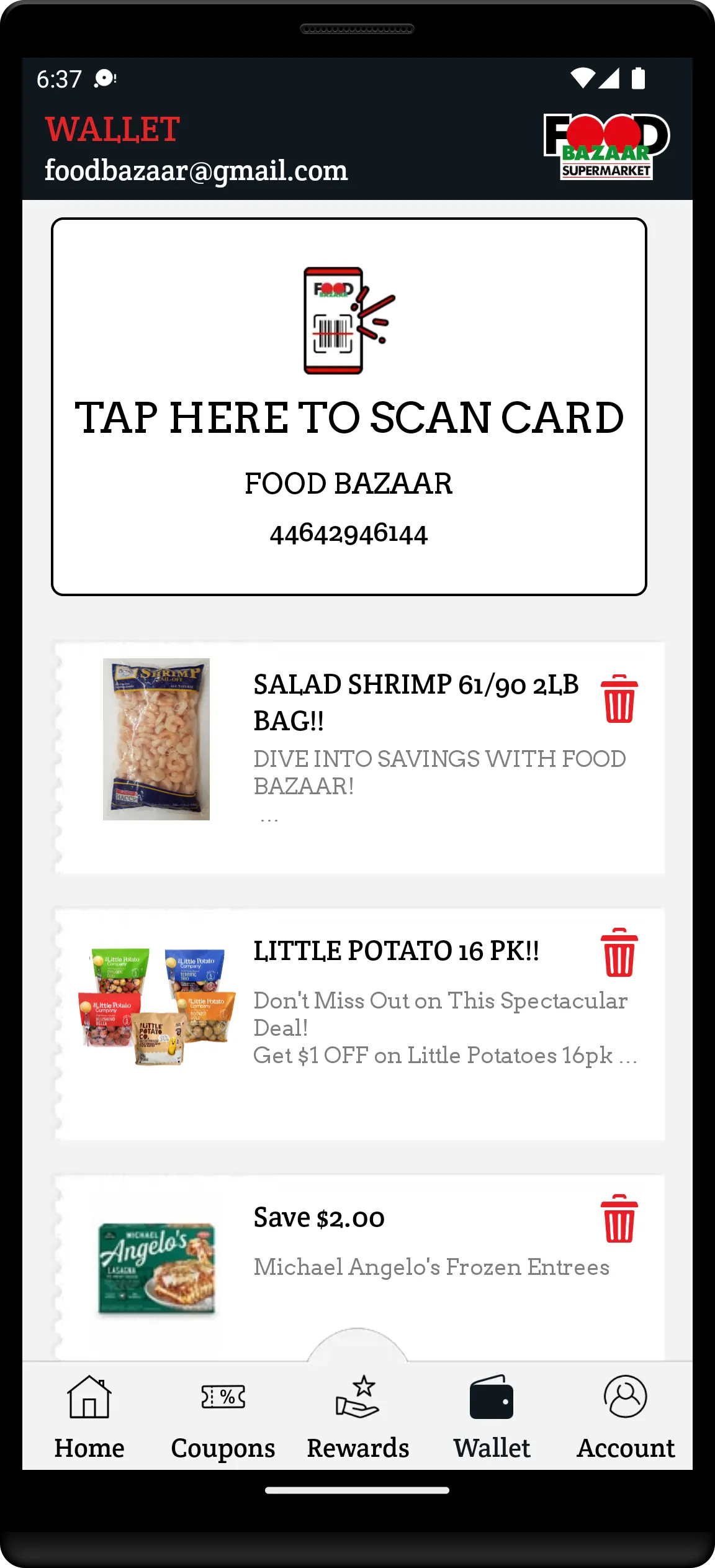 Food Bazaar | Indus Appstore | Screenshot