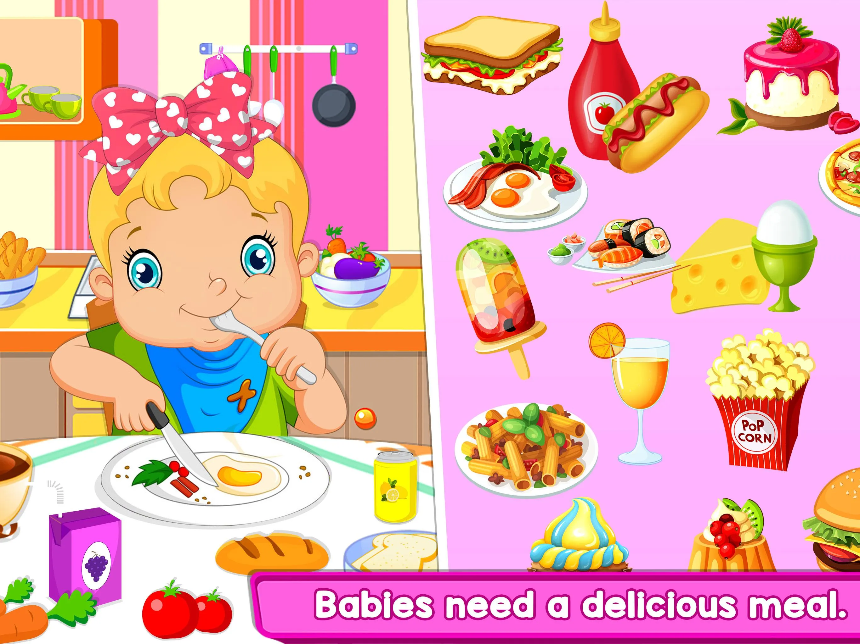 Nursery Baby Care - Baby Game | Indus Appstore | Screenshot