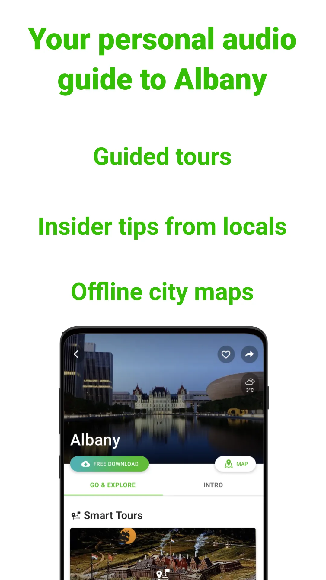 Albany Tour Guide:SmartGuide | Indus Appstore | Screenshot