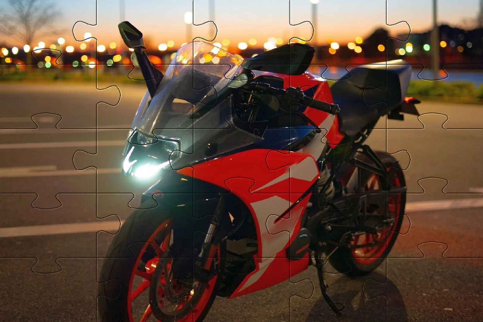 Jigsaw puzzles aus motorcycles | Indus Appstore | Screenshot