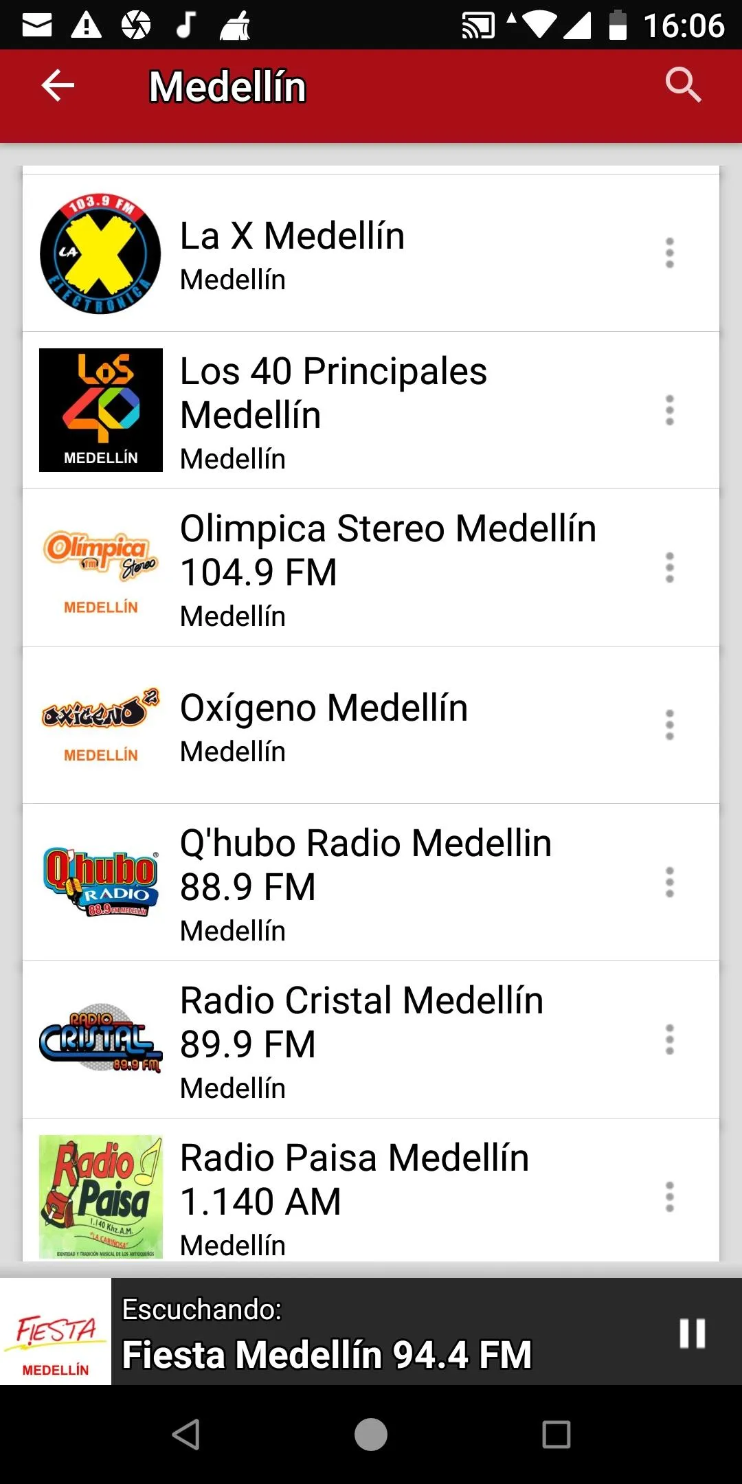 Medellin Radio Stations | Indus Appstore | Screenshot