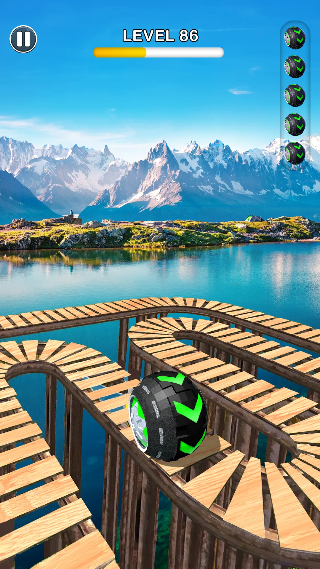 Rolling Ball Sky Escape | Indus Appstore | Screenshot