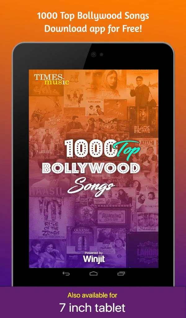 1000 Top Bollywood Songs | Indus Appstore | Screenshot