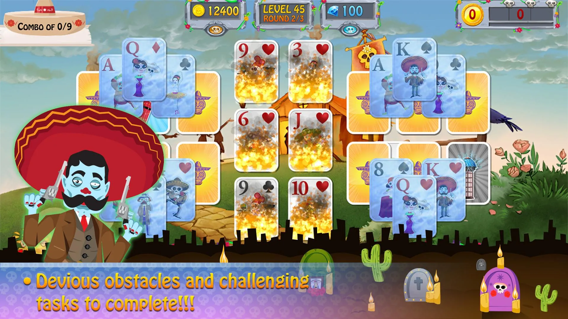 Day of the Dead Solitaire | Indus Appstore | Screenshot