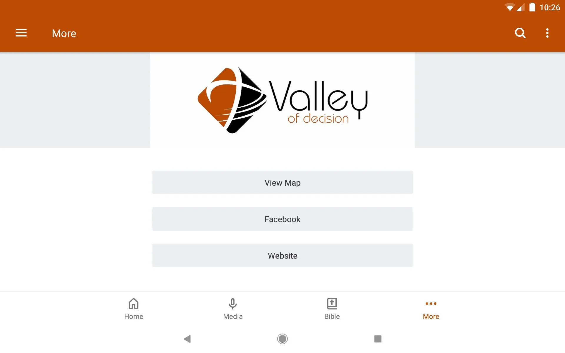 Valley of Decision Church | Indus Appstore | Screenshot