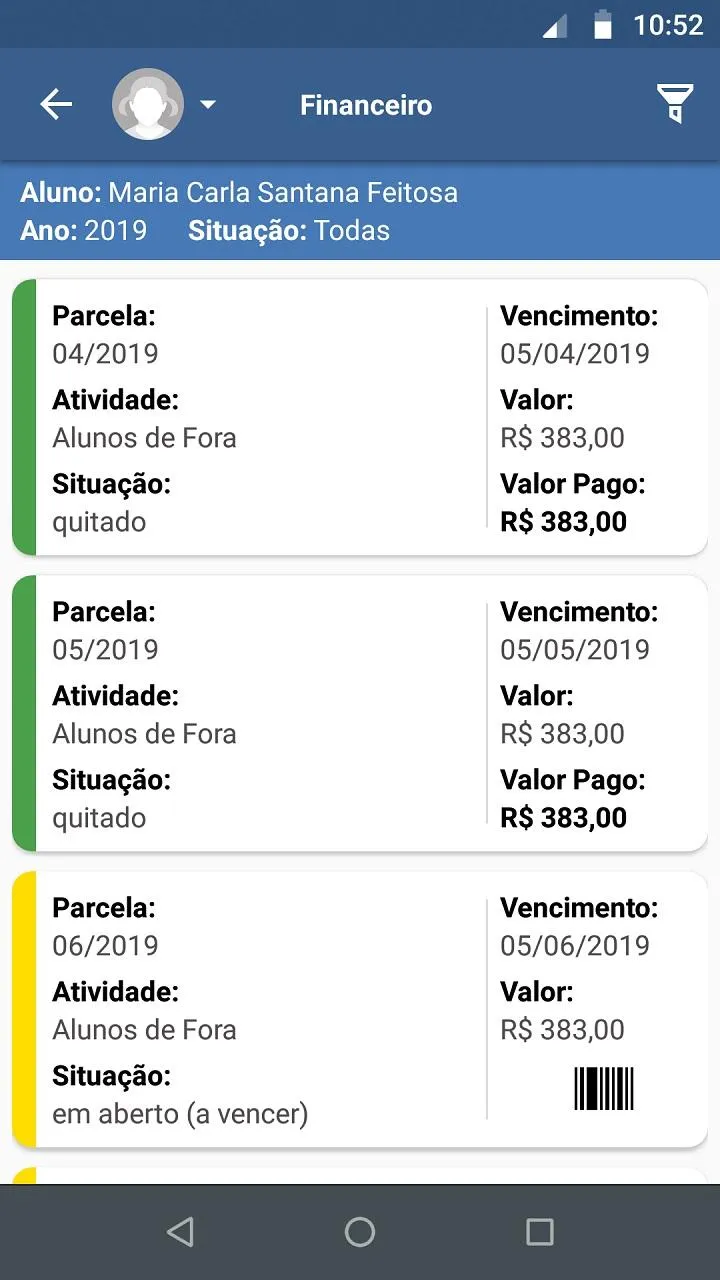 Colégio Renovação | Indus Appstore | Screenshot