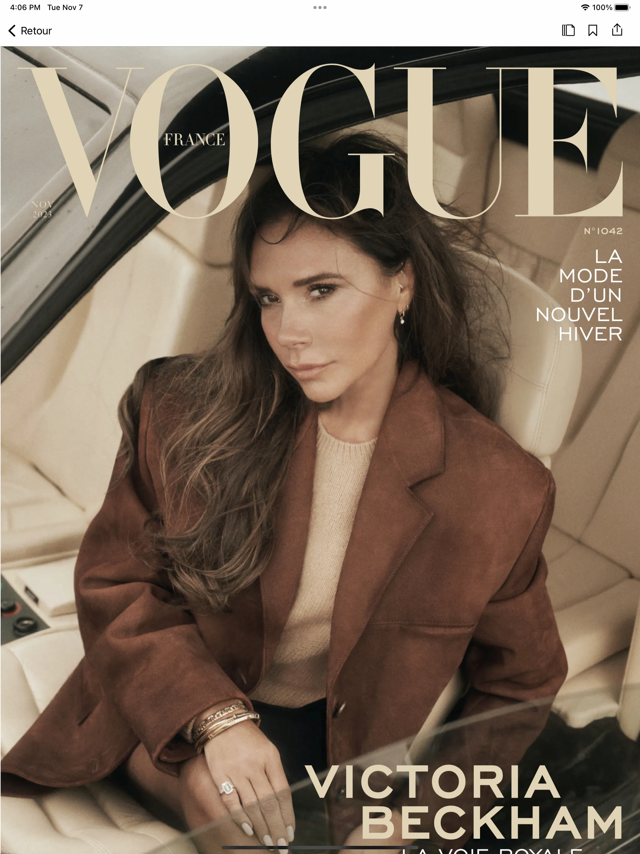 Vogue France Magazine | Indus Appstore | Screenshot