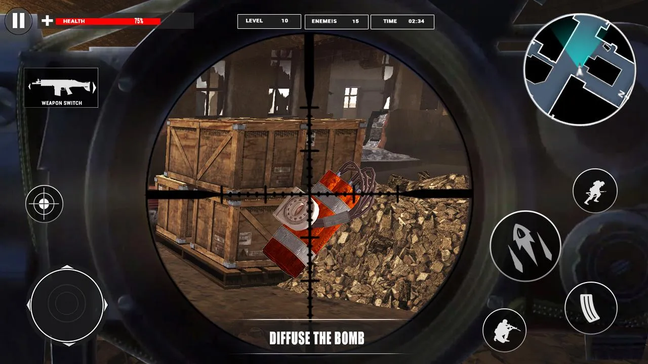 Gun War Fire Duty: WW2 Shooter | Indus Appstore | Screenshot