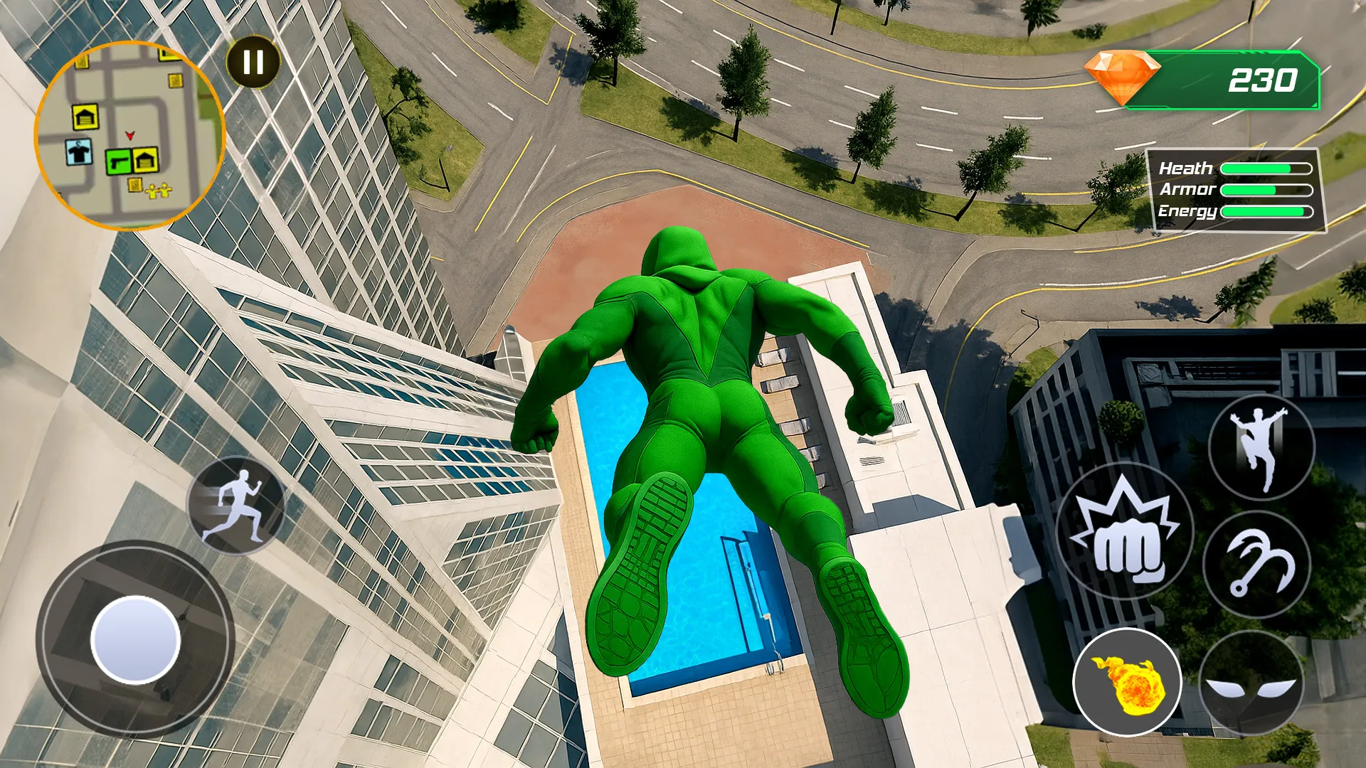 Super Rope: Hero Flying | Indus Appstore | Screenshot