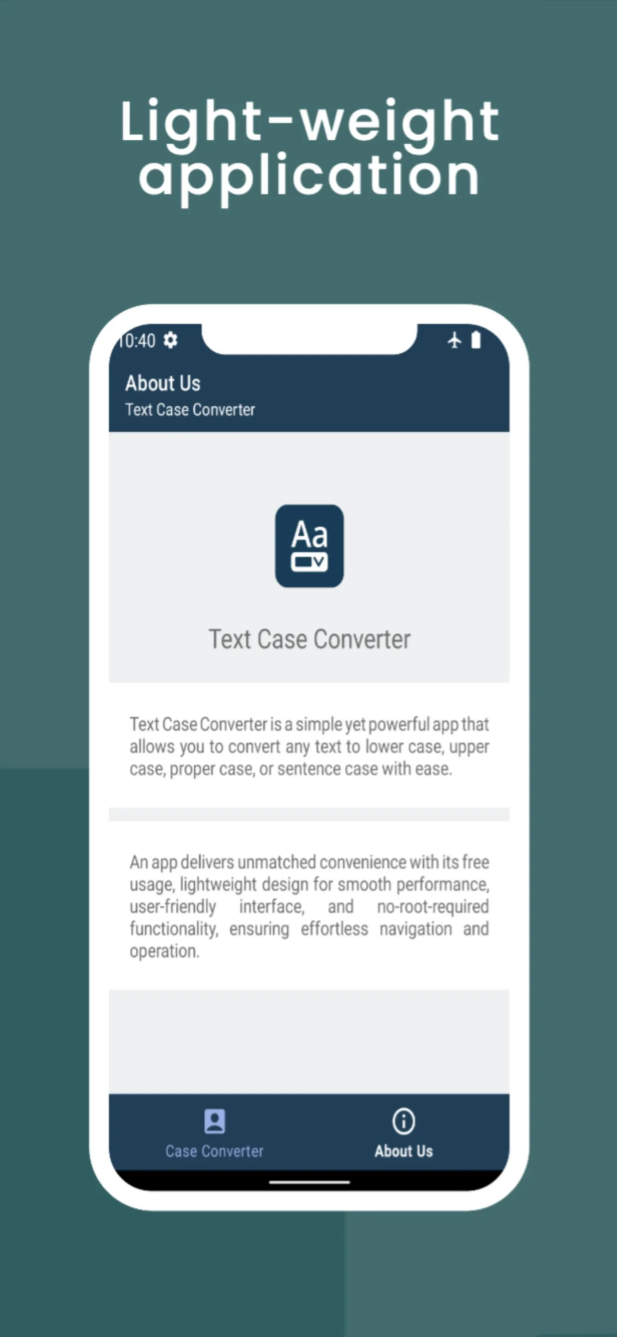 Text Case Converter | Indus Appstore | Screenshot