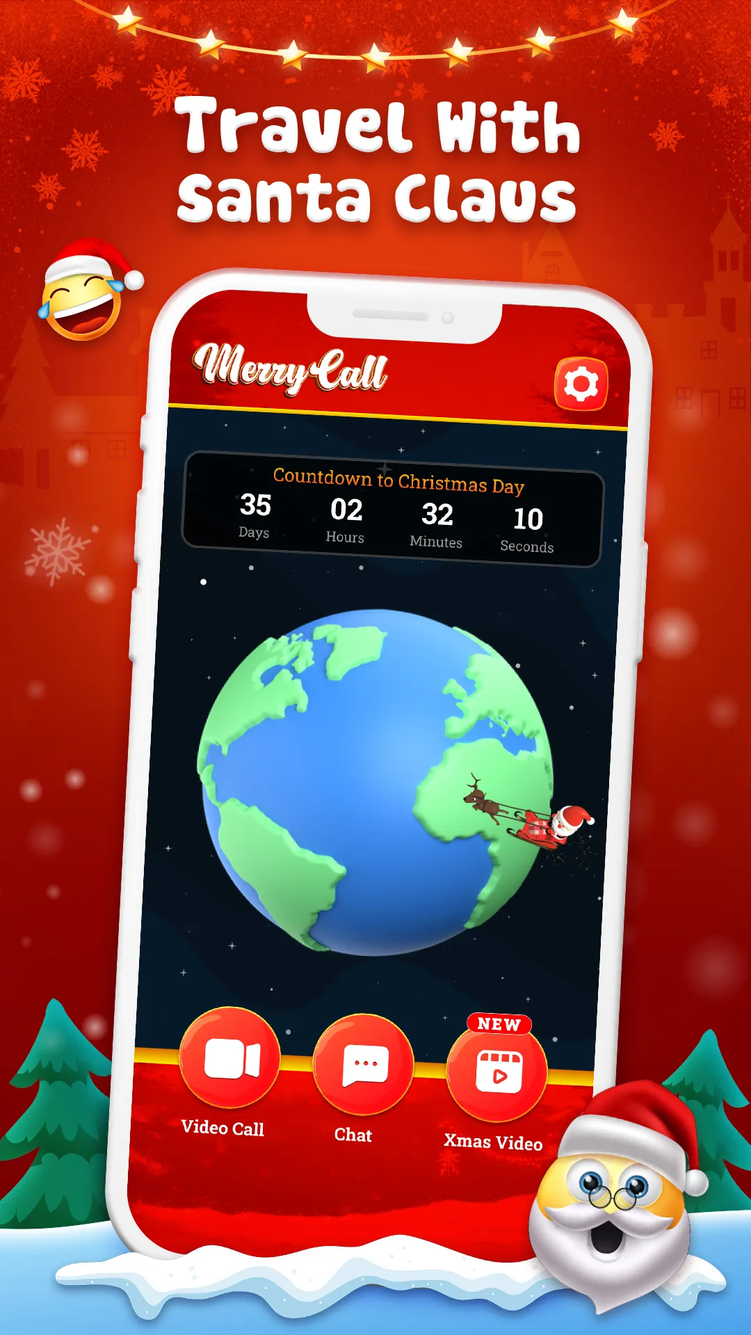 Merry Call From Santa Claus | Indus Appstore | Screenshot