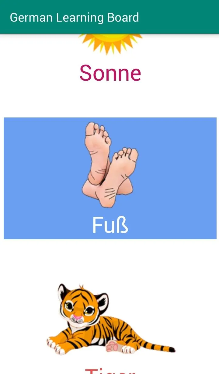 German Learning Board | Indus Appstore | Screenshot