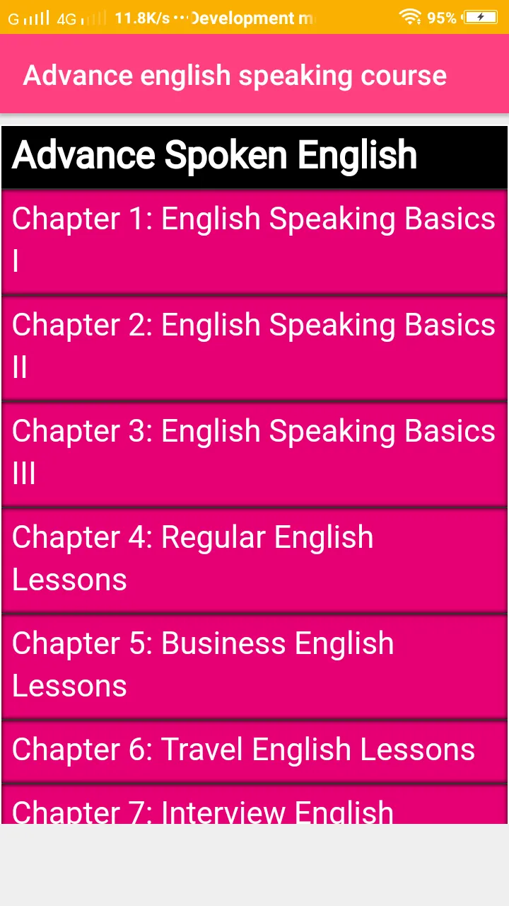 Advance english speaking | Indus Appstore | Screenshot