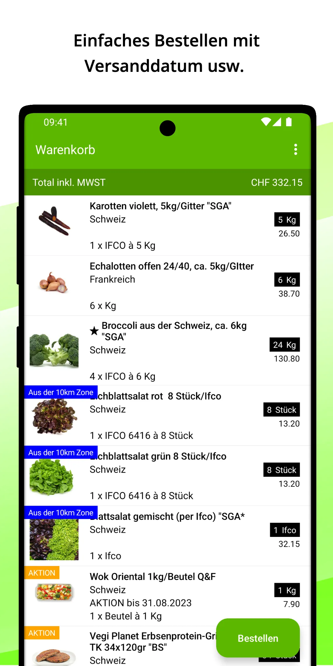 Gunterswiler AG | Indus Appstore | Screenshot