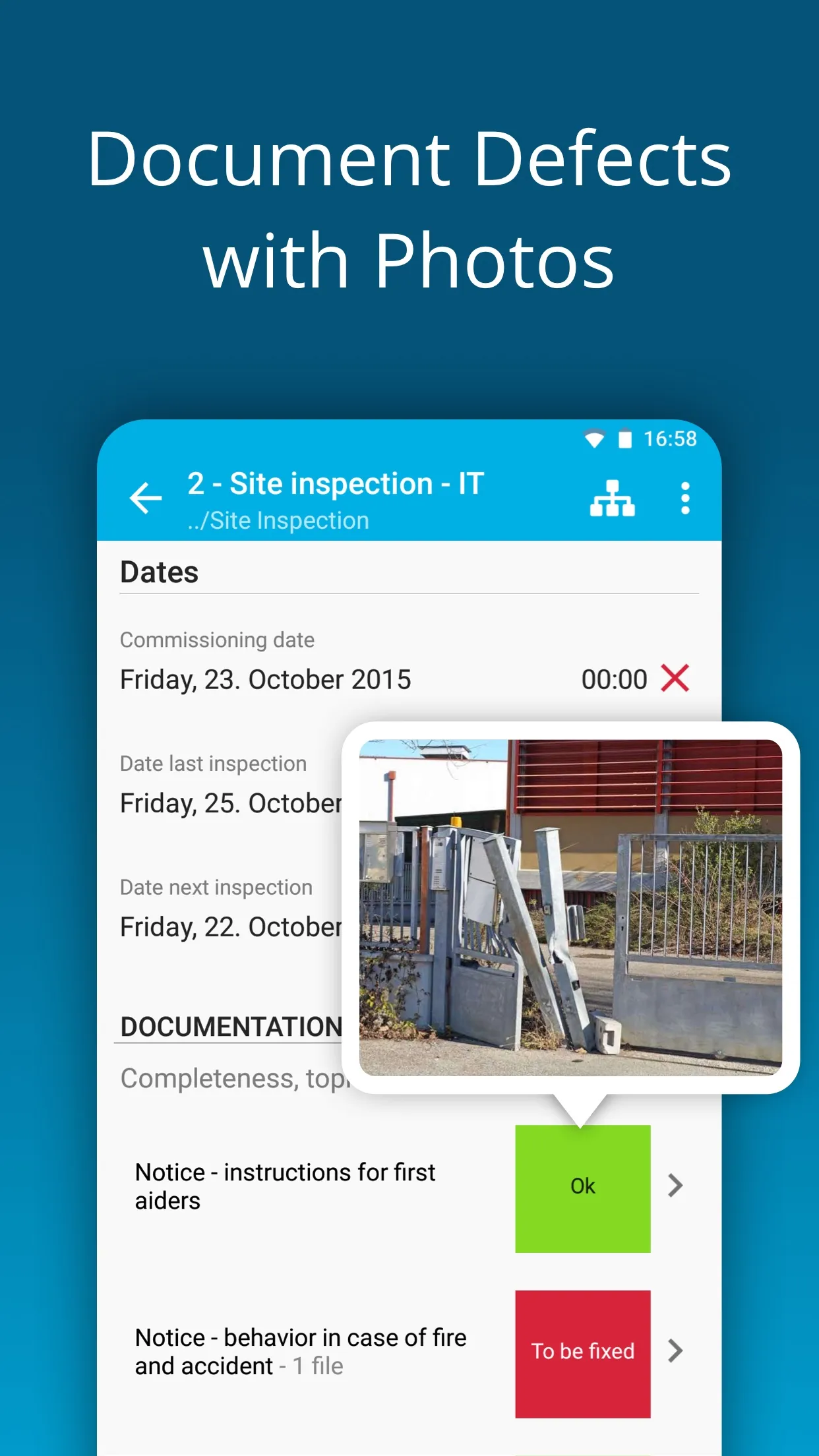 Auto Doors Safety Inspection | Indus Appstore | Screenshot