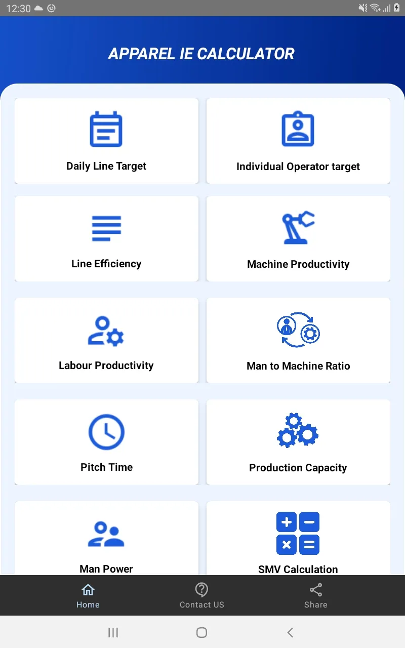 Apparel IE Calculator | Indus Appstore | Screenshot