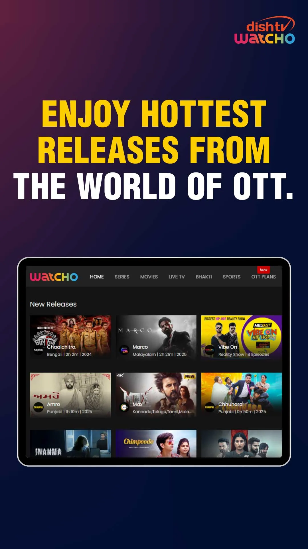 Watcho: Web Series, Movie, OTT | Indus Appstore | Screenshot