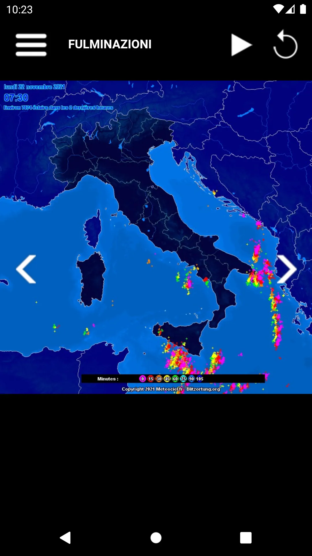 Radar Meteo Italia | Indus Appstore | Screenshot